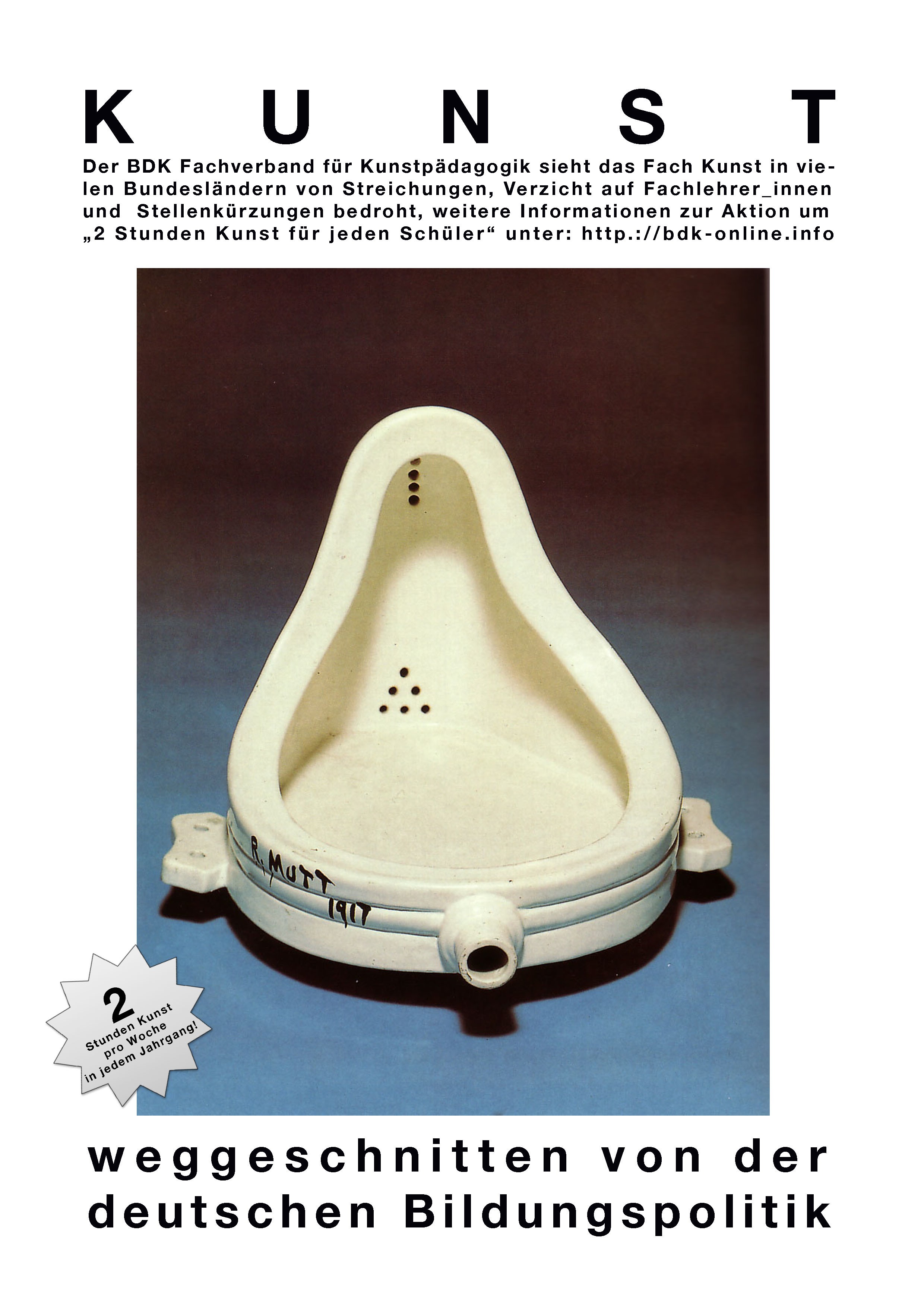 weggeschnitten.Duchamp