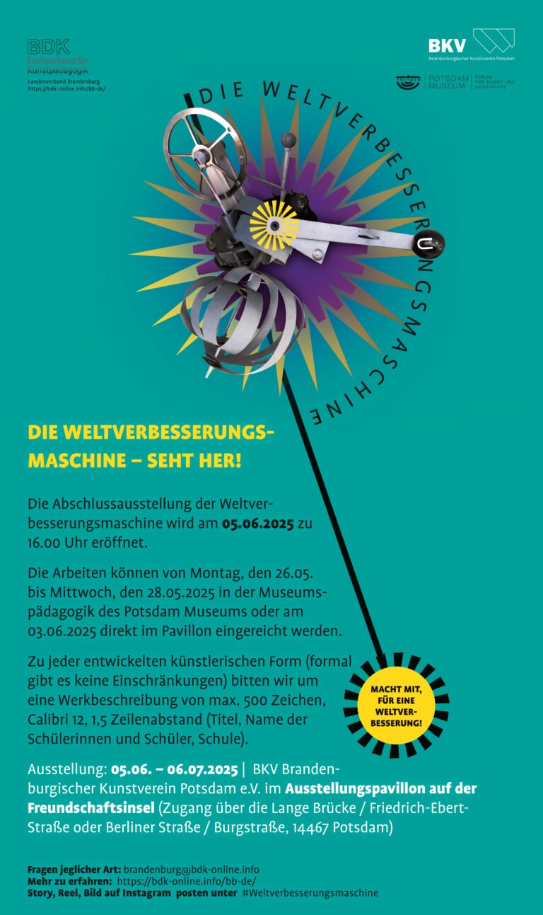 Ausstellungsort und Zeitraum für den Abschluss des Wettbewerbes steht fest
